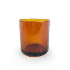 Vogue Small Amber Glass L Lcs L Candle