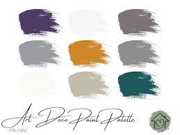 Art Deco Ppg Paint Palette Paint Color