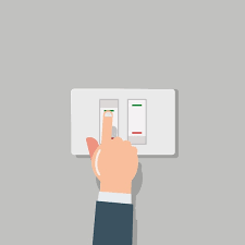 Finger Turn Off The Light Toggle Switch