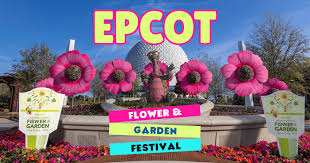 Epcot Flower And Garden Festival Bursts