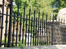 Wrought Iron Fence Used In Residential
