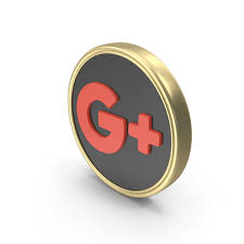 Gold Google Plus Coin Icon Png Images