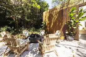 Outdoor Wood Fences Walls Pavers Patio