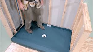 Tile Basin Center Drain Shower Base