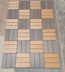 Wpc Outdoor Decking Tiles
