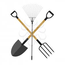 Garden Tools Instruments Flat Icon