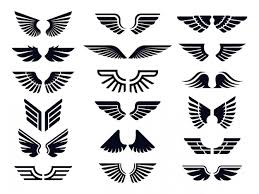 Eagle Stencil Symbols Vector Icons Bundle