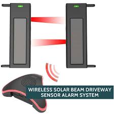 beam driveway sensor alarm system