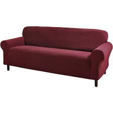 Sofa Slipcover Burgundy