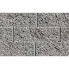 Gray Concrete Retaining Wall Block