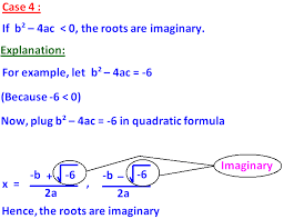 Nature Of The Roots Of A Quadratic Equation