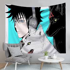 Cartoon Anime Print Backdrop Wall Cloth