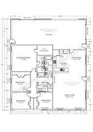 40x60 Pole Barn House Plans Pole Barn