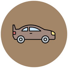 Toy Car Generic Outline Color Icon