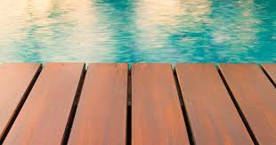 Wood Pool Deck Benefits Preparation