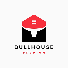 Longhorn Bull Head House Home Barn Logo