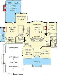 Brick And Stone House Plan With 2 Story