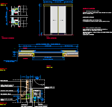 Automatic Door Details Dwg Detail For