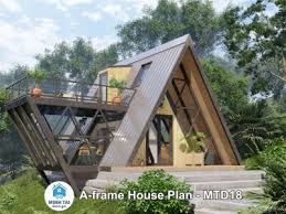 A Frame House Plan Mtd18 A Frame