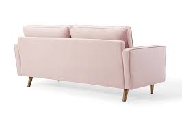 Mid Century Modern Velvet Sofa