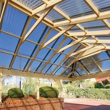 Suntuf 26 In X 6 Ft Clear Polycarbonate Roof Panel