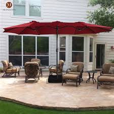 Tilt Rectangular Patio Umbrella