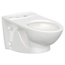 American Standard 3447101 02 Glenwall Vormax Elongated Wall Hung Toilet Bowl White