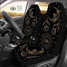 Witchy Seat Covers Set Of 2 Witch Car