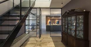 Black Framed Glass Doors Are A