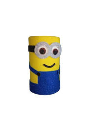 Minion Paper Pen Holder For Decoration