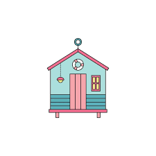 Vector Hand Drawn Houses Stock Vector