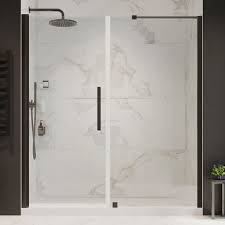 Alcove Frameless Pivot Shower Door