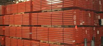 192 in pallet rack beams mustang