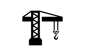 Construction Crane Icon Graphic By