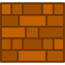 Brick Wall Generic Color Fill Icon