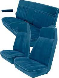 Bucket Seat Upholstery Medium Blue