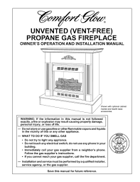 Desa Cfgf28p Fireplaces Owner Manual