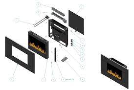 Evoke Lcd Electric Firebox Stoves