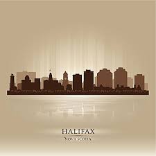 Halifax Canada City Skyline Vector