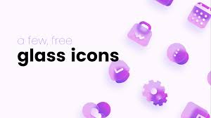 A Few Free Glass Icons Figma Community