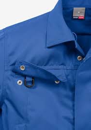 Icon One Cotton Jacket Royal Blue