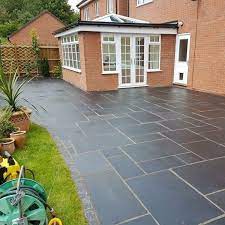 Kota Black Limestone Paving Mick George