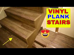 Vinyl Plank Flooring On Stairs