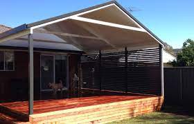 Customised Covered Decks For Outdoor