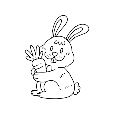 Page 4 Rabbit Sketch Icon Images