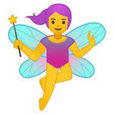 Woman Fairy Icon Noto Emoji People