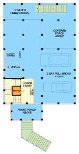 Coastal Stilt House Plan With Elevator