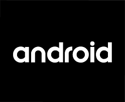 Android Icon Logo Symbol Name White