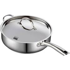 5 Qt Stainless Steel Saute Pan