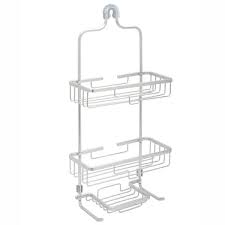 Hanging Shower Caddy In Satin Chrome